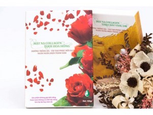 Mặt Nạ Collagen Tươi Hoa Hồng - Hồng Sâm