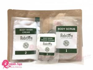 Set Tắm Trắng Men Táo Reborn