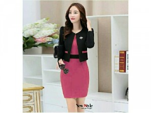 Đầm kèm khoát ngoài