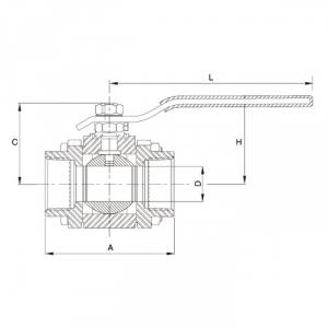 Van bi ba mảnh bb 301