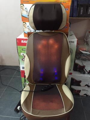 Ghế massage hồng ngoại Nhật Bản Eneck F08, ghế massage 30 bi
