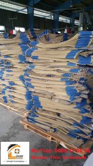 Bao giấy Kraft: 25kg tiêu, sữa bột, hóa phẩm, xi măng