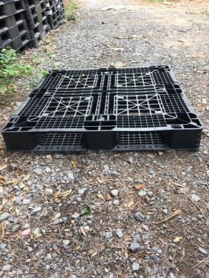 Pallet nhựa cũ Hàn Quốc 1000x1000x120 mm