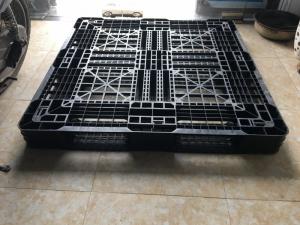 Pallet nhựa cũ giá rẻ tại Hà Nam (1100x1100x120 mm)