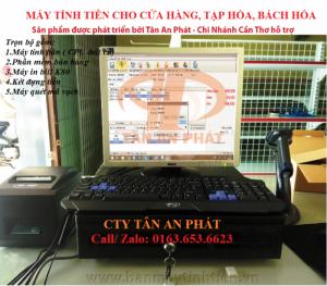 Bán bộ máy tính tiền cho tạp hóa giá rẻ tại Tiền Giang