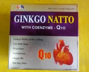 Sản Phẩm  Ginkgo Natto-hỗ trợ Tan Máu Đông, Ngừa Tai Biến, Đột Quỵ