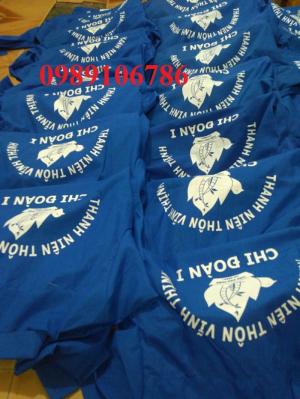 Áo xanh tình nguyện, in miễn phí giá rẻ tại hà nội