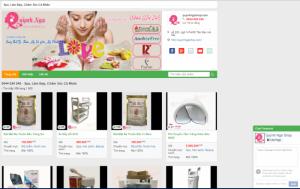 Giao diện website 0944024245.vipshop.vn