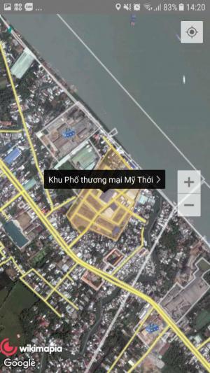 Đất nền khu phố thương mại bên dòng sông Hậu ngay TP Long Xuyên, An Giang