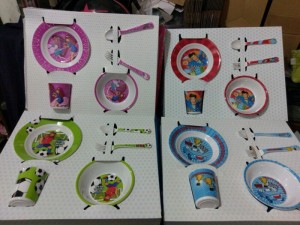 Bộ bát ăn bằng phíp cho bé - SX Thái Lan