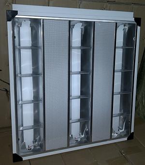 Máng đèn led âm trần 600x600 Lezza