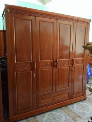 Tủ Quần Áo Gỗ Xoan Đào