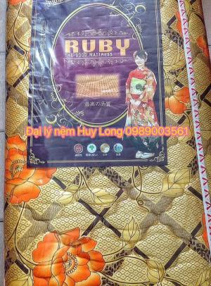 Nệm cao su tổng hợp Ruby 1,6m x 2m x 5cm + quà tặng