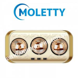 Đèn sưởi nhà tắm Moletty M-3H 3 bóng vàng