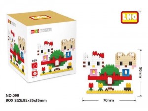 Bộ lego mini lắp ráp dành cho các bé.