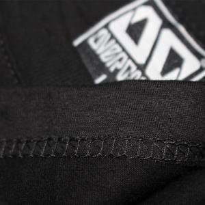 Áo thun OverDose Thái Lan màu đen in logo OD trên chiếc khiên xanh dương T0087
