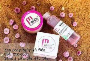 Kem body Mwhite (Kem dưỡng trắng toàn thân)