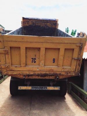 Bán xe tải ben 8 tấn DONGFENG Hoàng Huy nhập khẩu đời 2011 cầu howo