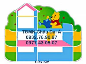 Kệ tủ mầm non siêu đẹp cho các bé, giá rẻ