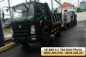 Xe Tải ben 6,5 tấn SINOTRUCK thùng 5 khối