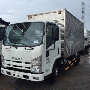 xe tải isuzu thùng kín tải 3,45t