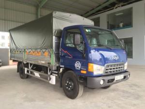 Xe hyundai HD800 8 tấn thùng mui bạt 2017
