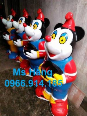 Thùng rác công cộng hình thú chiết khấu cao