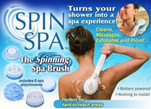 Bộ Dụng Cụ Tắm Spin Spa Brush