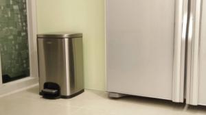Thùng rác inox đạp chân - Thùng rác inox hà nội giá rẻ
