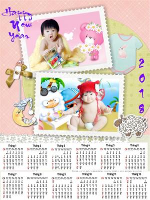 Thiết kế và in Lịch Têt tại Q7.