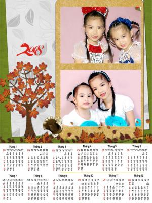 Thiết kế và in Lịch Têt tại Q7.