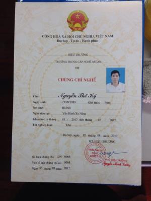 Học chứng chỉ lái xe nâng ở đâu????