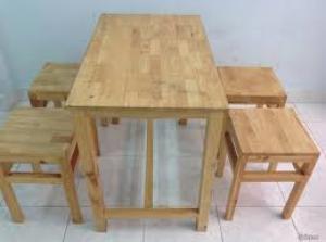 Bàn ghế gỗ cafe cóc giá rẻ nhất..