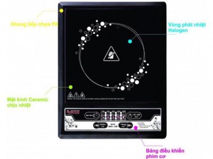 Bếp hồng ngoại Halogen Queencook