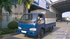 Giá xe tải Thaco K165 2,4 tấn, xe tải kia 2 tấn 4