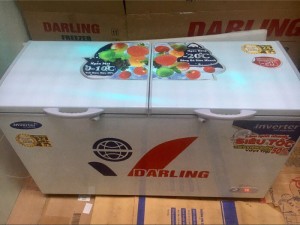 Tủ đông hiệu Darling mới 99,9% Inverter 500lit
