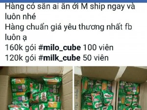 Milo cube siêu hot hang chuẩn