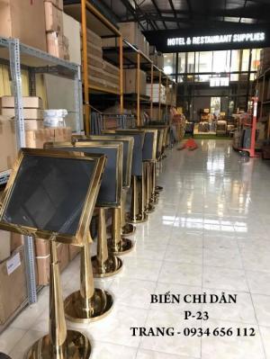 Biển chỉ dẫn tòa nhà, khách sạn, nhà hàng, bảng chỉ dẫn inox giá rẻ tại Hà Nội