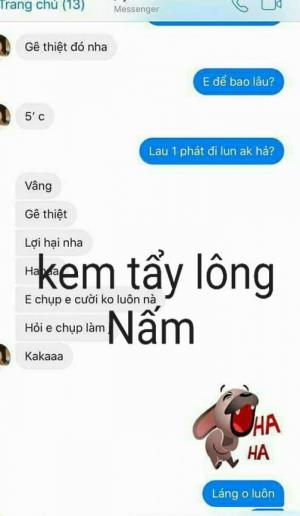 Kem Tẩy Lông Nấm