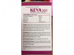 Collagen KeVa 360-Hàng Công Ty Chính Thức