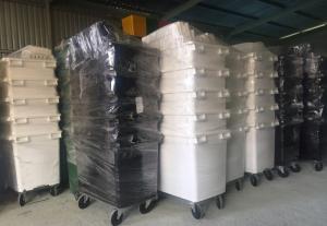 Thanh lý bán thùng rác môi trường 660 lít tại đà nẵng giảm giá mạnh
