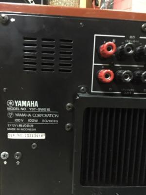 Bán chuyên Sub yamaha SW 515 hàng bải,