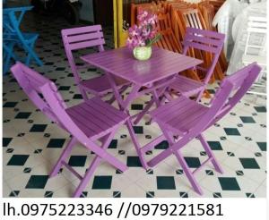 Bộ bàn ghế nhà hàng quán nhậu bán giá tại nơi sản xuất
