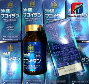 Fucoidan Okinawa Kanehide Bio 180 viên Nhật Bản.