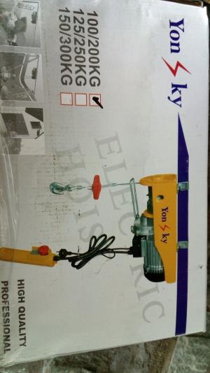 Máy tời treo tốc độ nhanh SK160