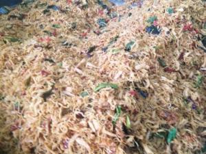 Khô gà xé cay lá chanh Anh Vĩ loại 2, túi 5kg (bán sỉ)