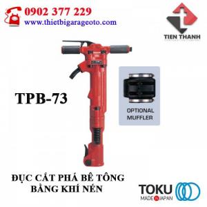 ĐỤC CẮT PHÁ BÊ TÔNG DÙNG KHÍ NÉN TOKU TPB-73