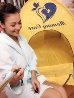 Lều xông hơi Mommy Care - xông hơi thoải mái tại nhà