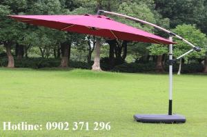 Dù lệch tâm tròn kinh doanh cafe, nhà hàng, khu du lịch, nghỉ dưỡng