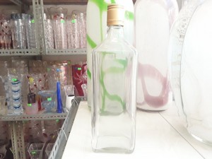 Chai thủy tinh chữ nhật 750ml